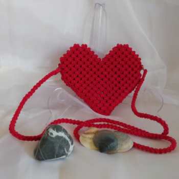 BOLSO MONEDERO DE MACRAME