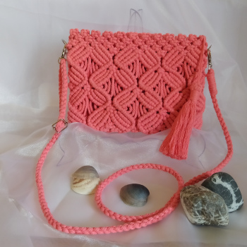 BOLSO ROSA CORAL